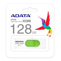 MEMORIA ADATA 128GB USB 3.2 UV320 RETRACTIL BLANCO-VERDE MEMORIA ADATA 128GB USB 3.2 UV320 RETRACTIL BLANCO-VERDE
